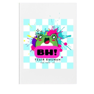 Blue Checks A5 Journals - Tzair Emunah