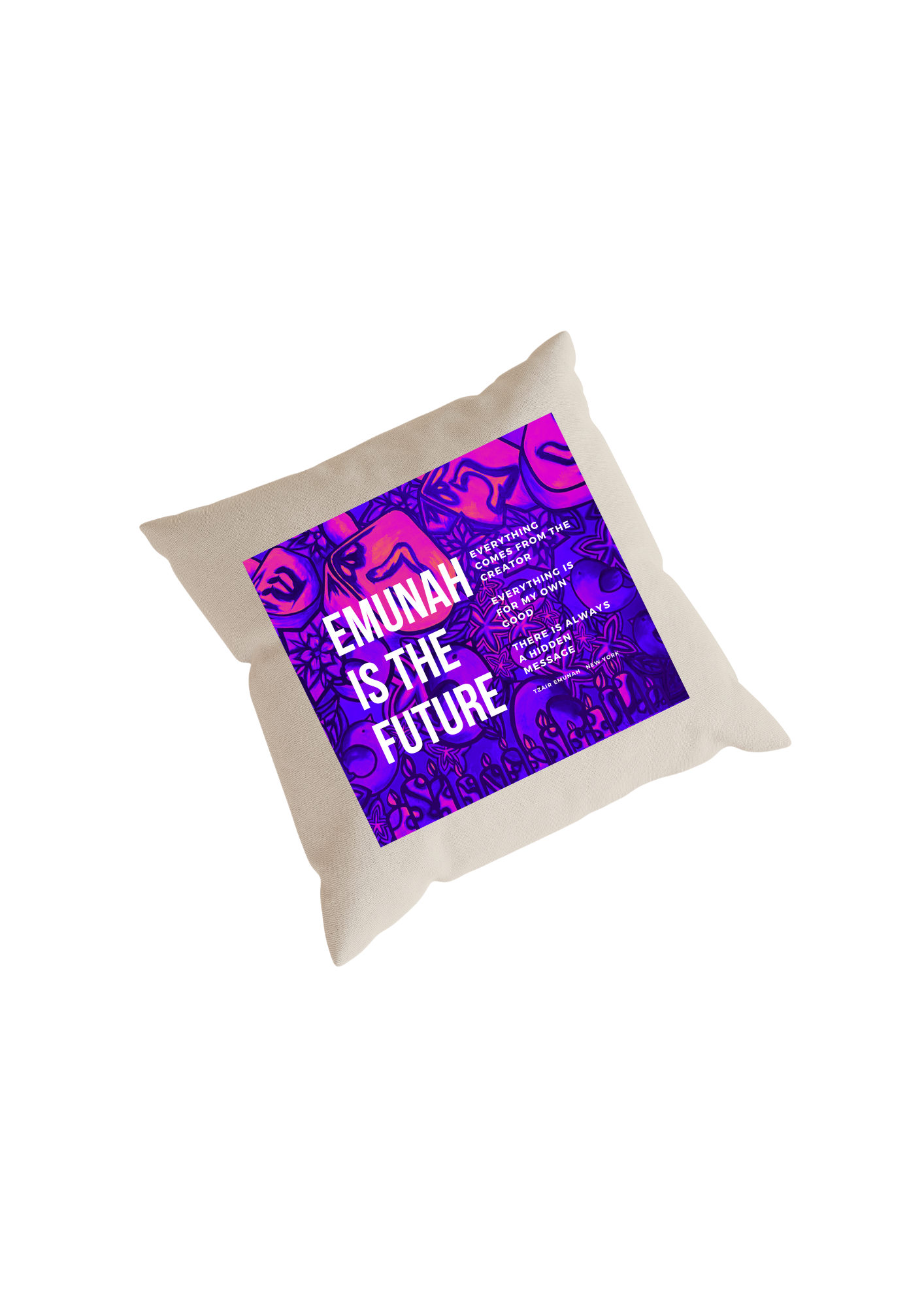 Emunah is the future - Pillow