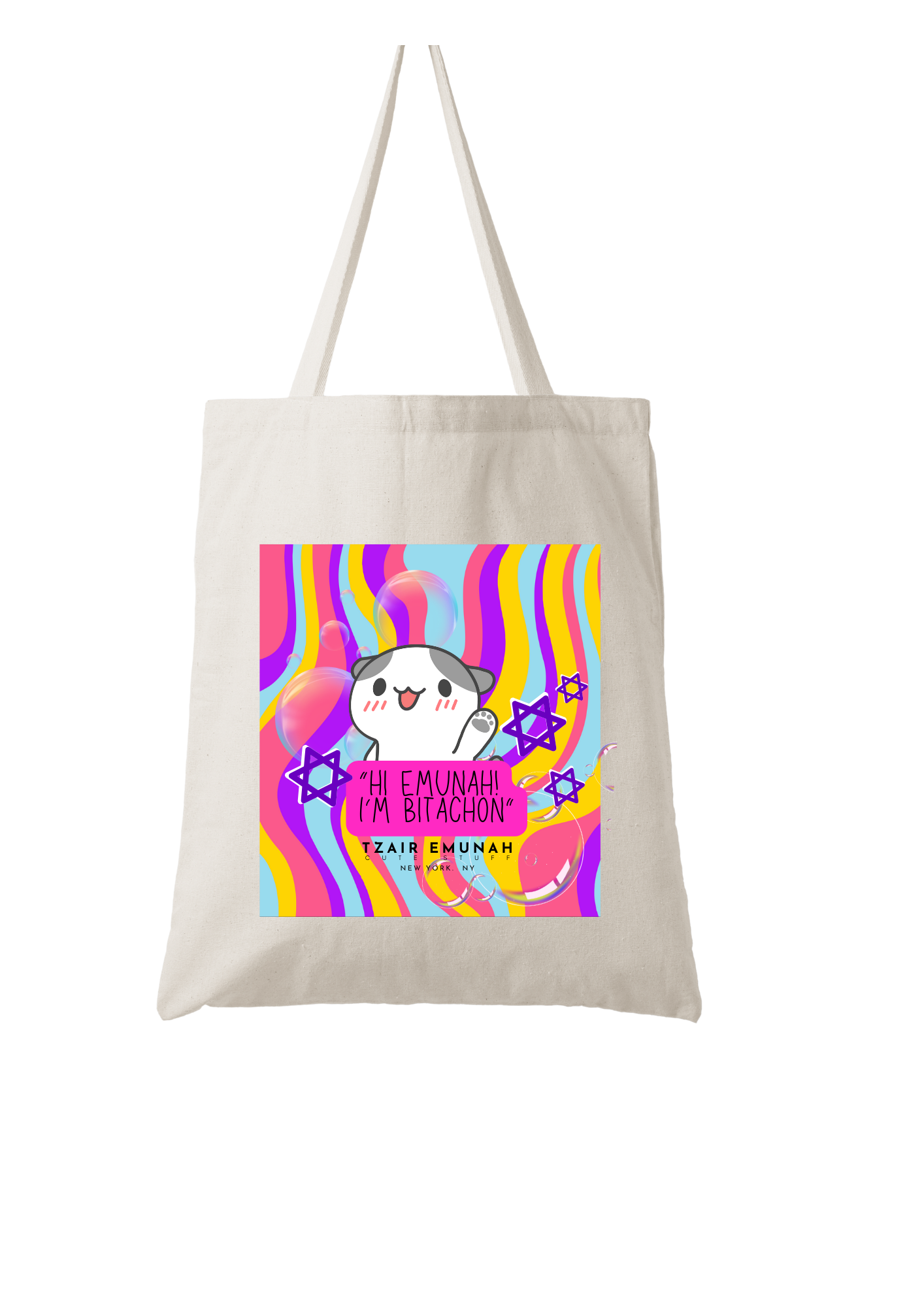 Hi Emunah I'm Bitachon